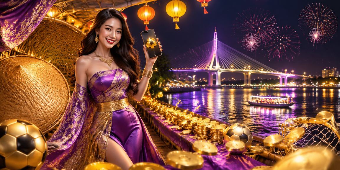 Người dùng tại Cần Thơ theo dõi bóng đá và đặt cược trực tuyến với nón lá